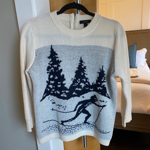 Jcrew Intarsia skier knit sweater - Picture 3 of 9